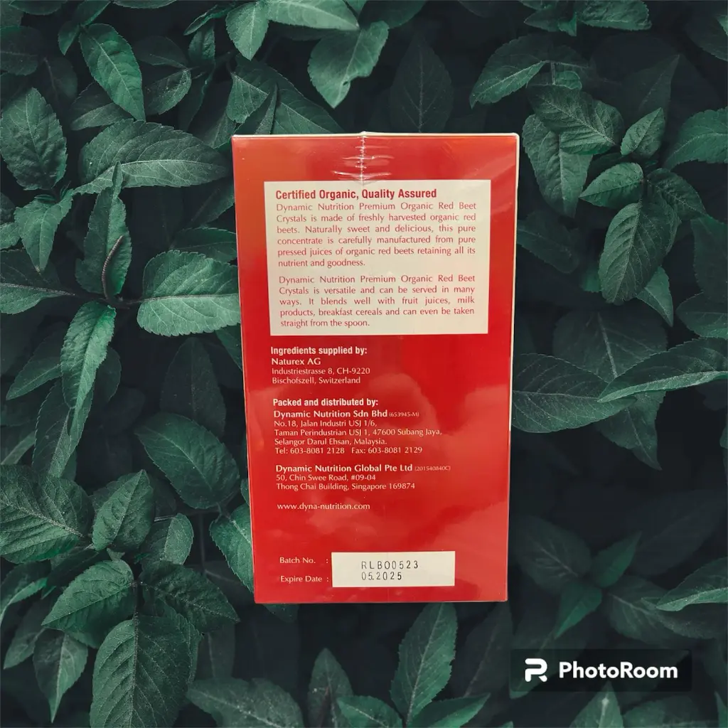 [DYNAMIC NUTRITION] Premium Organic Red Beet Crystals_03.webp