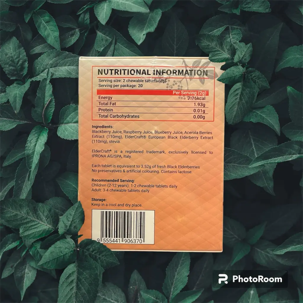 [DYNAMIC NUTRITION] Elderola Berries Chewable_02.webp