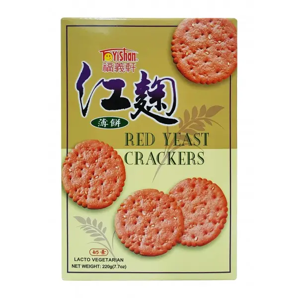 [FU YI SHAN] Red Yeast Crackers (44g x 5 pkt)