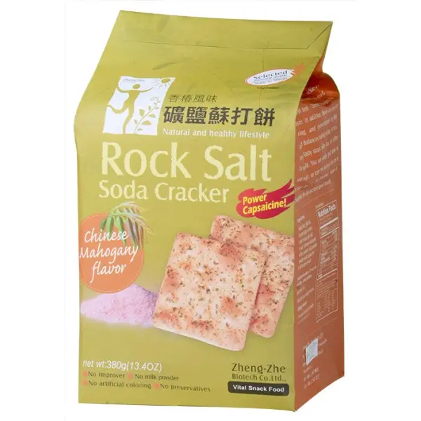[ZHENG-ZHE] Rock Salt Soda Cracker (Chinese Mahogany) (380g)
