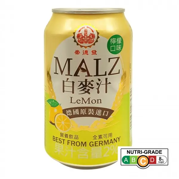 [崇德發] Wheat Malt Drink （Lemon） (330ml)