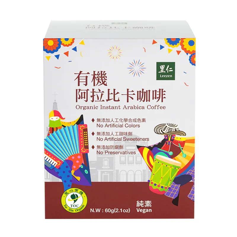 [LEEZEN] Organic Instant Arabica Coffee (2g x 30)