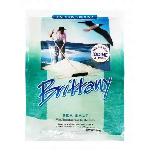 [RADIANT WHOLE FOOD] Brittany Sea Salt (200g)