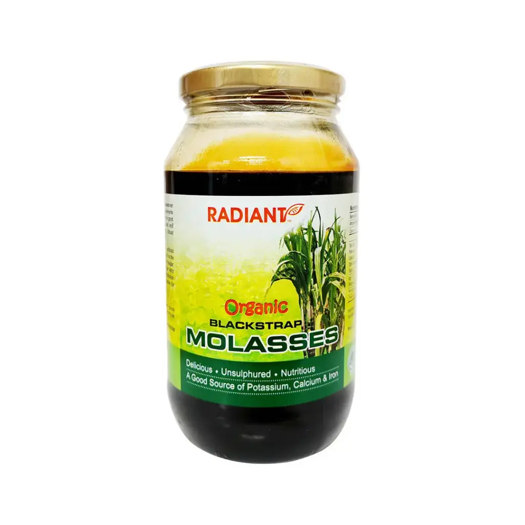 [RADIANT WHOLE FOOD] Organic Black Strap Molasses (450ml)