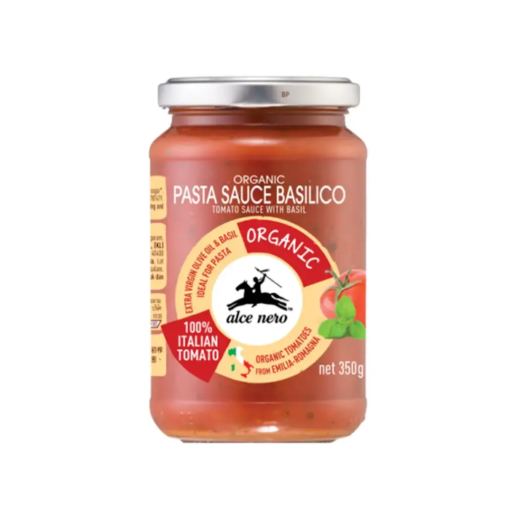 [ALCE NERO] Organic Pasta Sauce With Basil (350g)