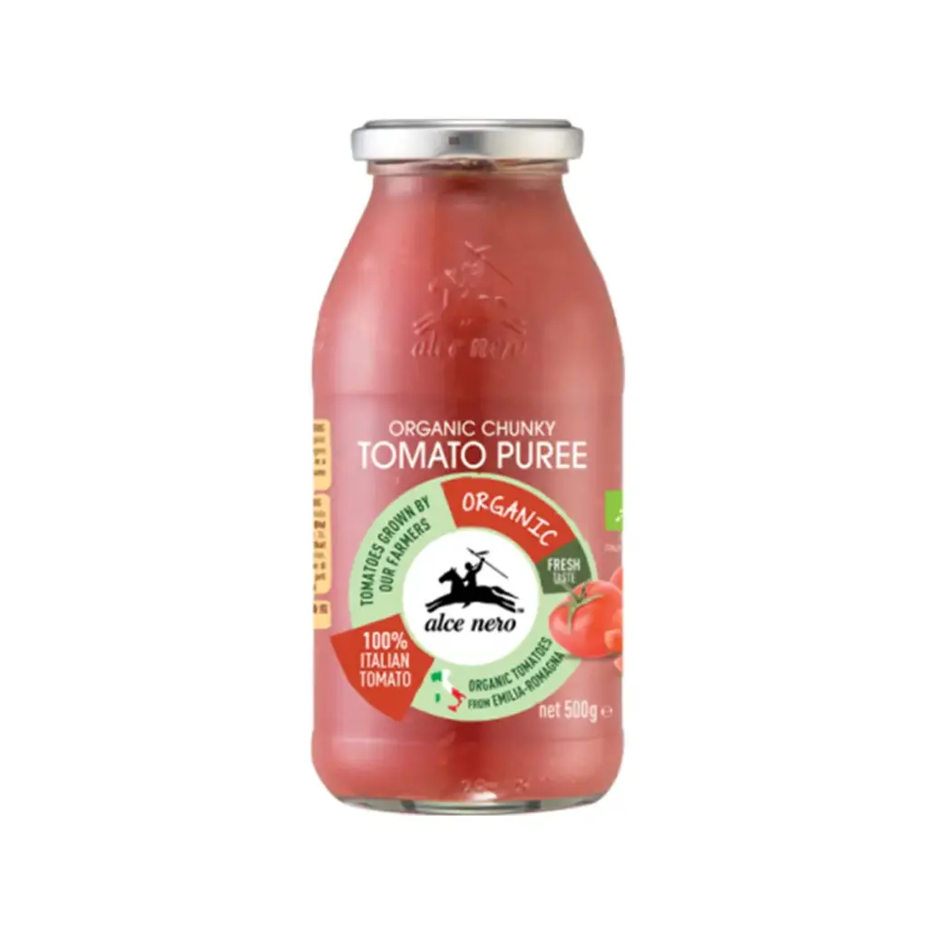 [ALCE NERO] Organic Chunky Tomato Puree (500g)