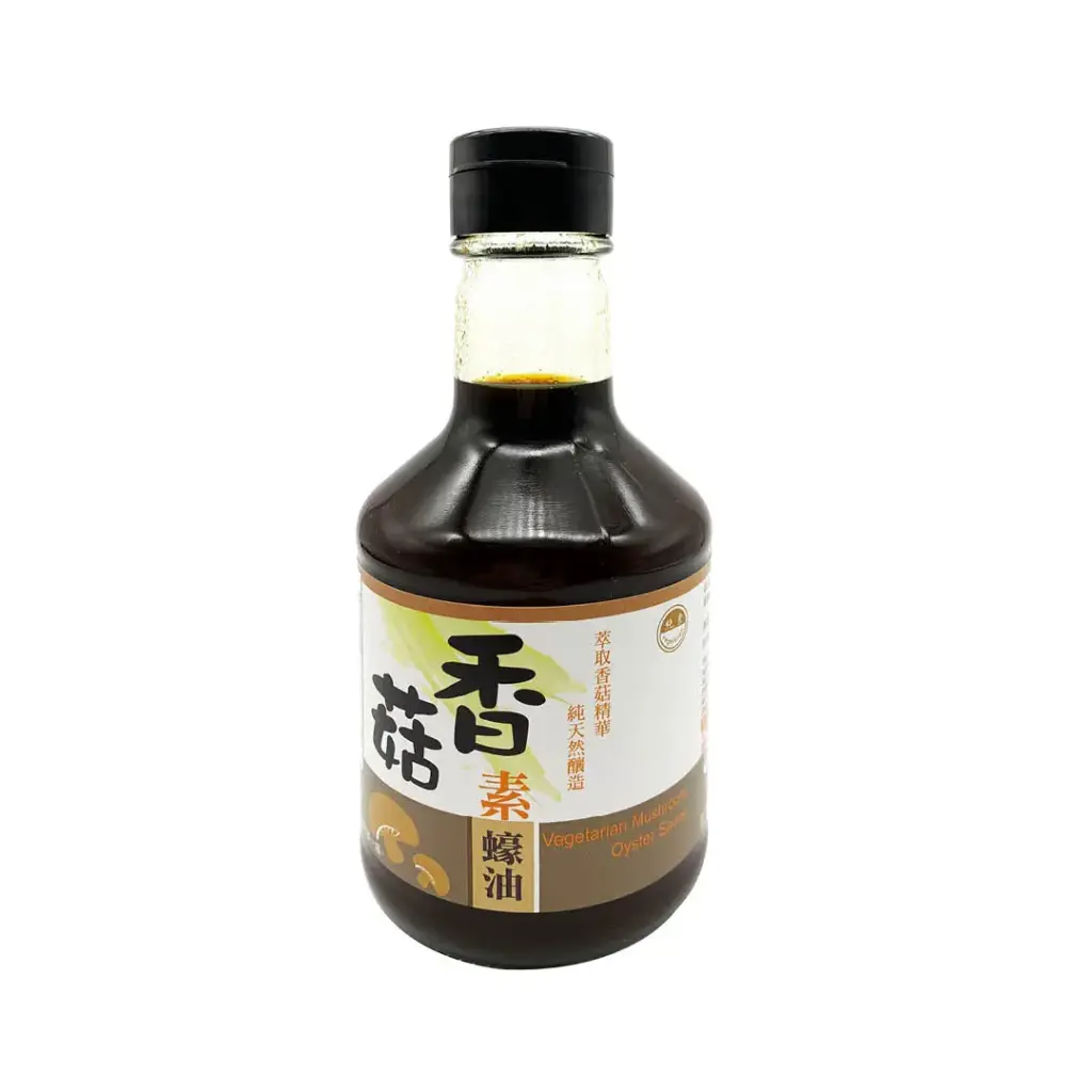 [SAUCECO] Organic Vegetarian Mushroom Oyster Sauce (420ml)