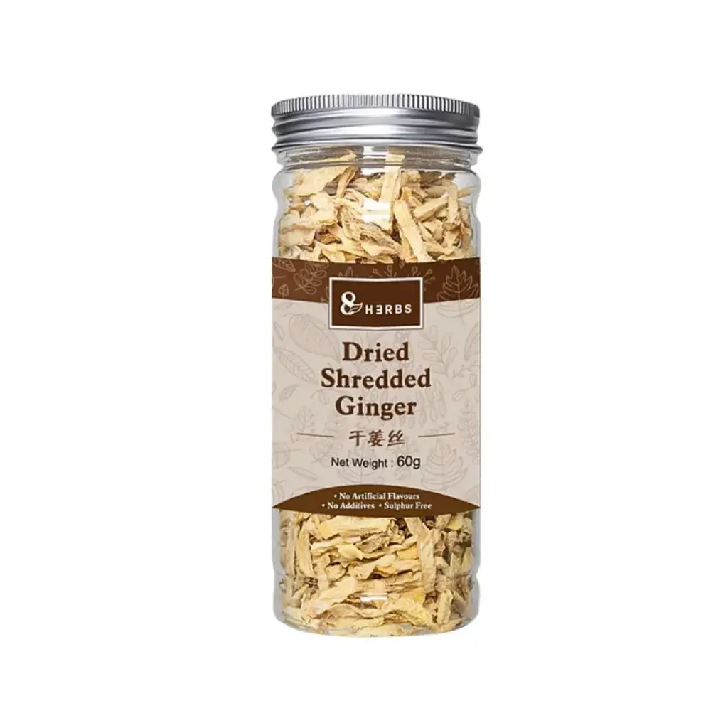 [8 HERBS] Dried Shredded Ginger (60g)