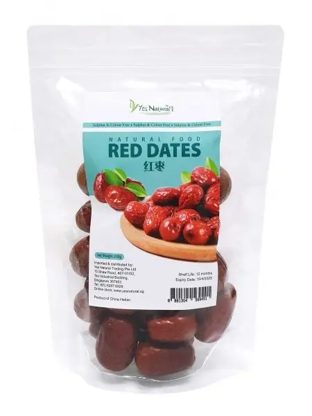 [YES NATURAL] Red Dates (200g)