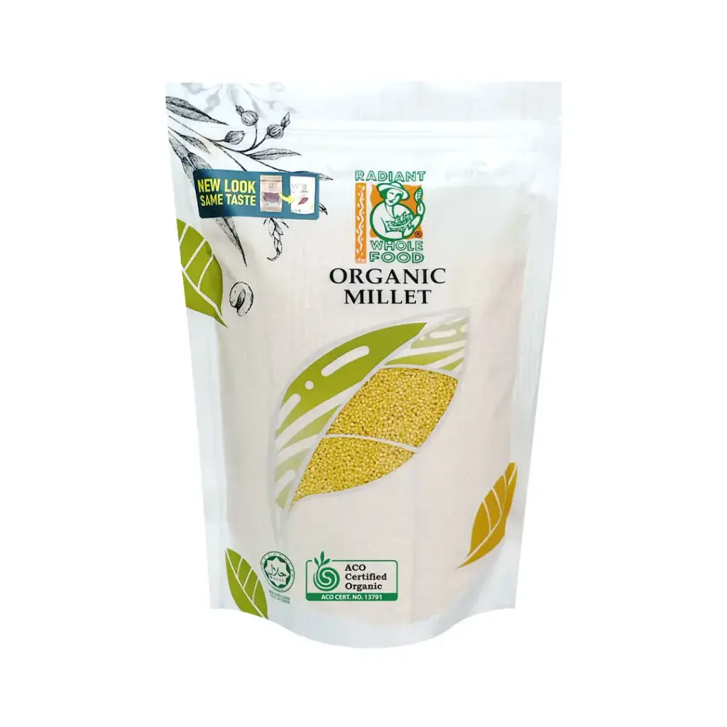[RADIANT WHOLE FOOD] Organic Millet (500g)