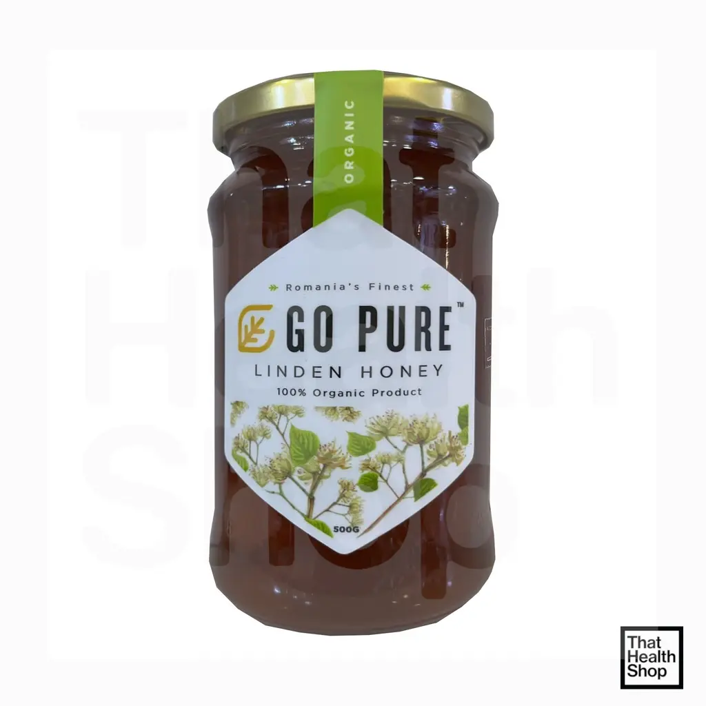 [GO PURE] Linden Honey 100% Organic Product (500g)