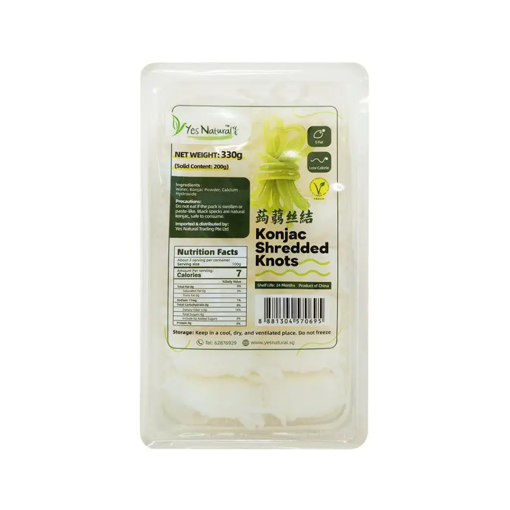 [YES NATURAL] Konjac Shredded Knots (330g)