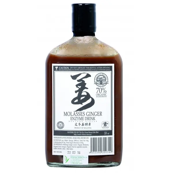[TITI ECO FARM] Molasses Ginger Enzyme Drink (350ml)