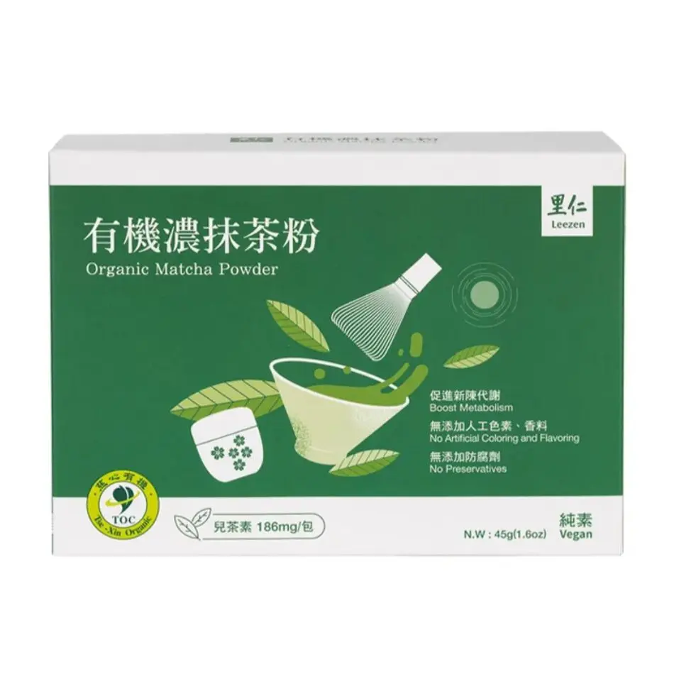 [LEEZEN] Organic Matcha Powder (1.5g x 30)