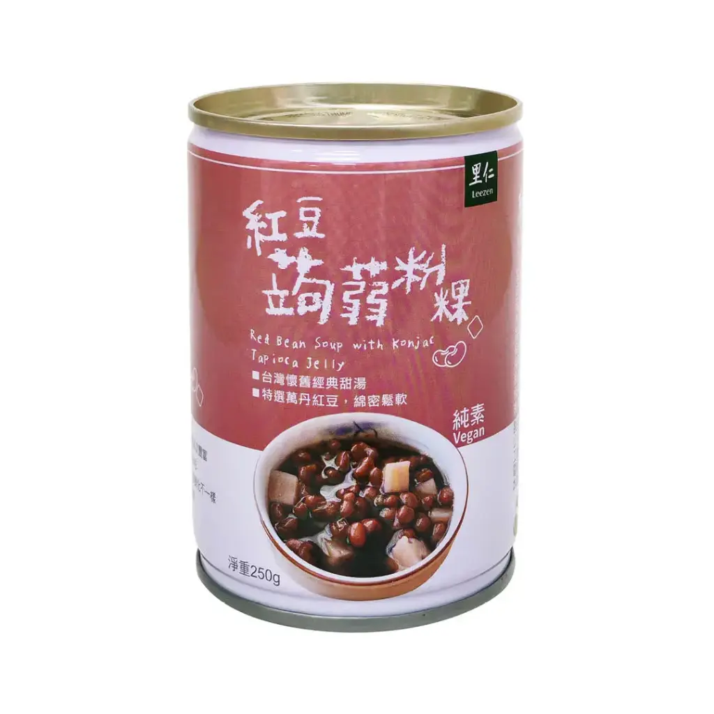 [LEEZEN] Red Bean Soup With Konjar Tropica Jelly (250g)