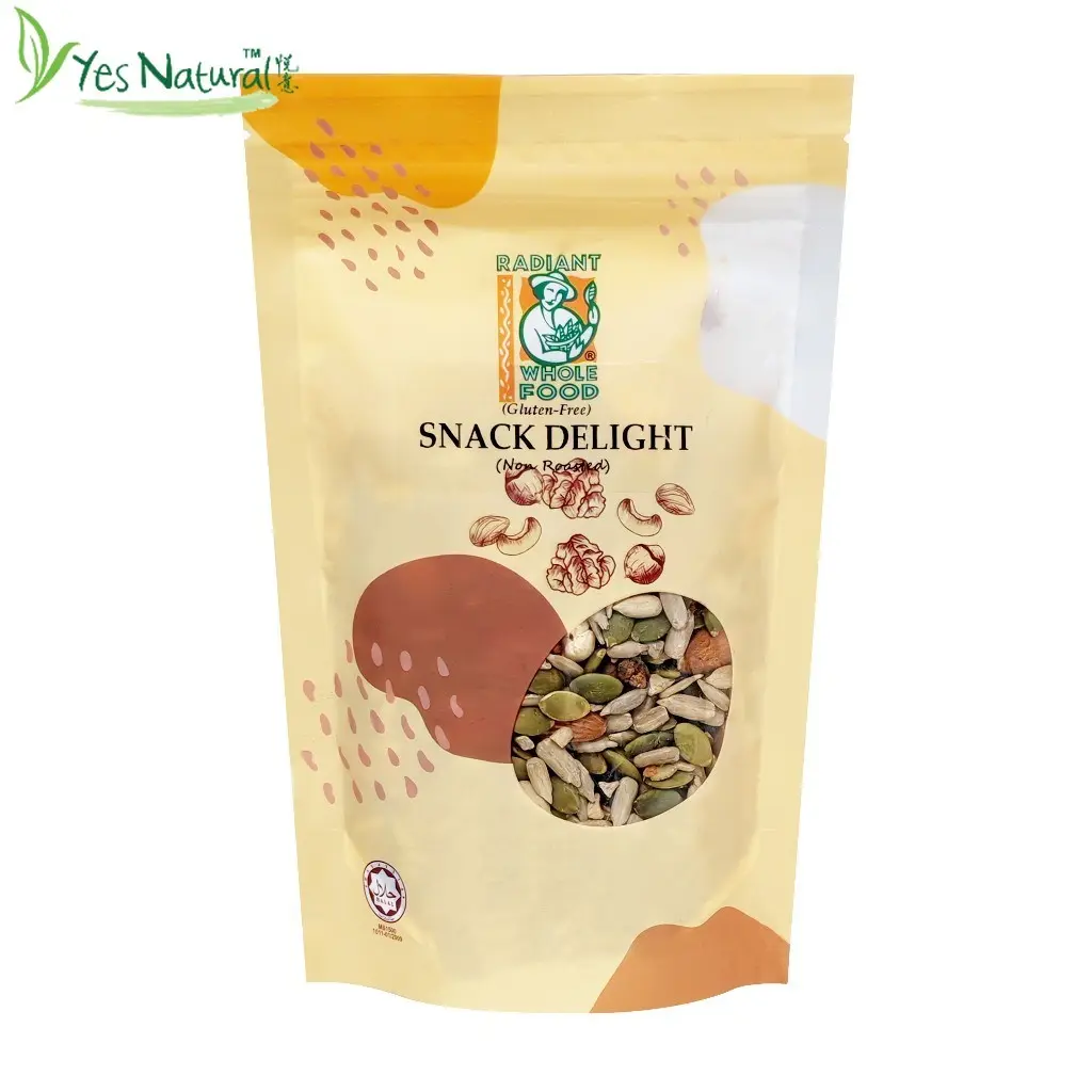 [RADIANT WHOLE FOOD] Snack Delight, Non Roasted Mixed Nuts and Dried Fruit (200g)