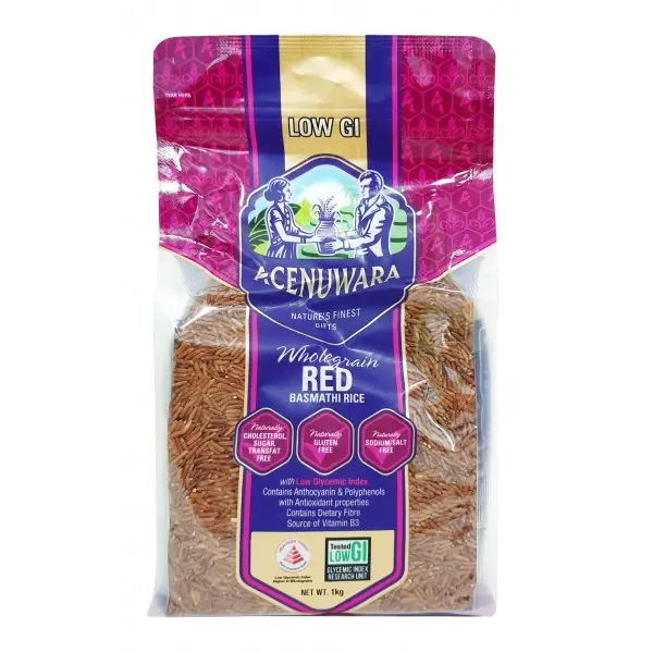 [ACENUWARA] Wholegrain Red Basmathi Rice (1kg)