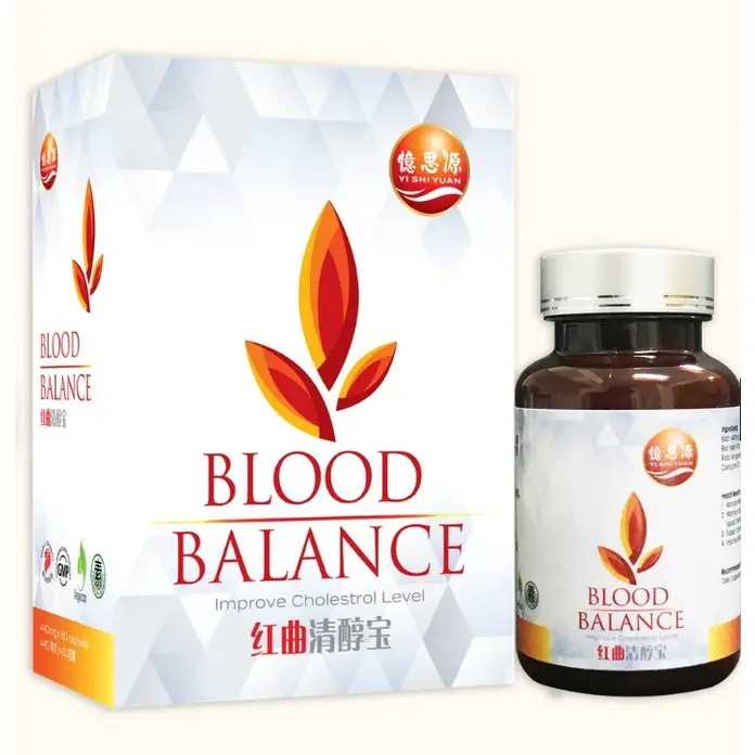 [YI SHI YUAN] Blood Balance Improve Cholesterol Level (440mg x 60)
