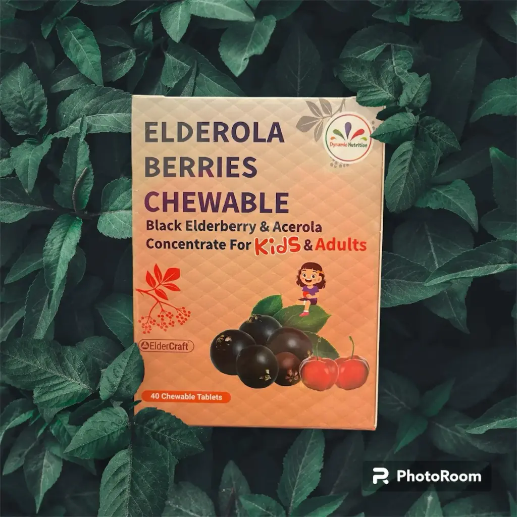[DYNAMIC NUTRITION] Elderola Berries Chewable (40 tab)