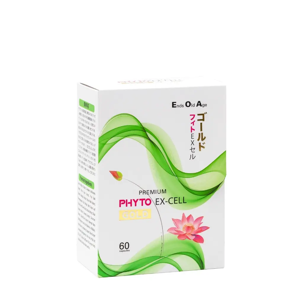 [ENDS OLD AGE] Phyto Ex Cell Gold Plant Placenta Stem Cell (60 capsules)