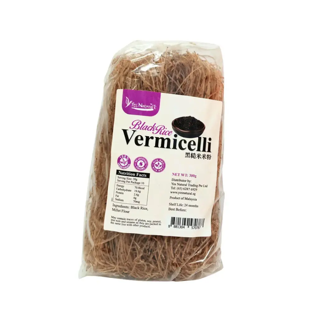 [YES NATURAL] Black Rice Vermicelli (300g)