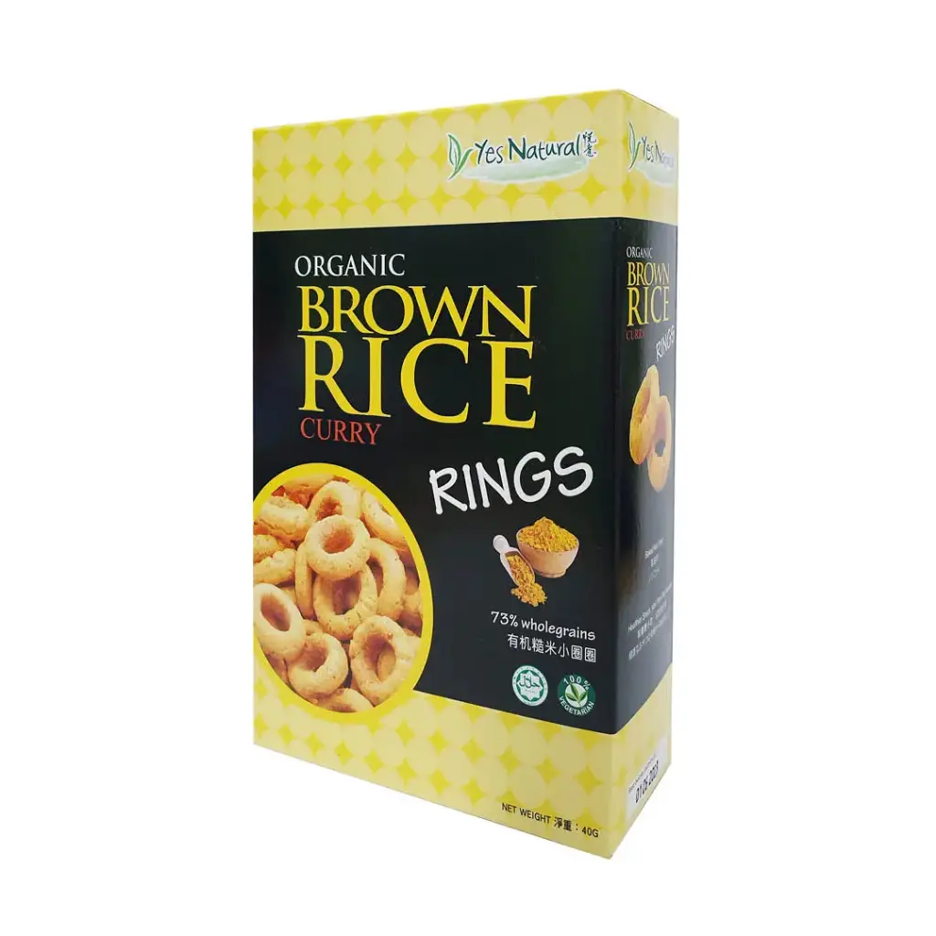 [YES NATURAL] Organic Brown Rice Ring Curry (20g x 2 pkt)