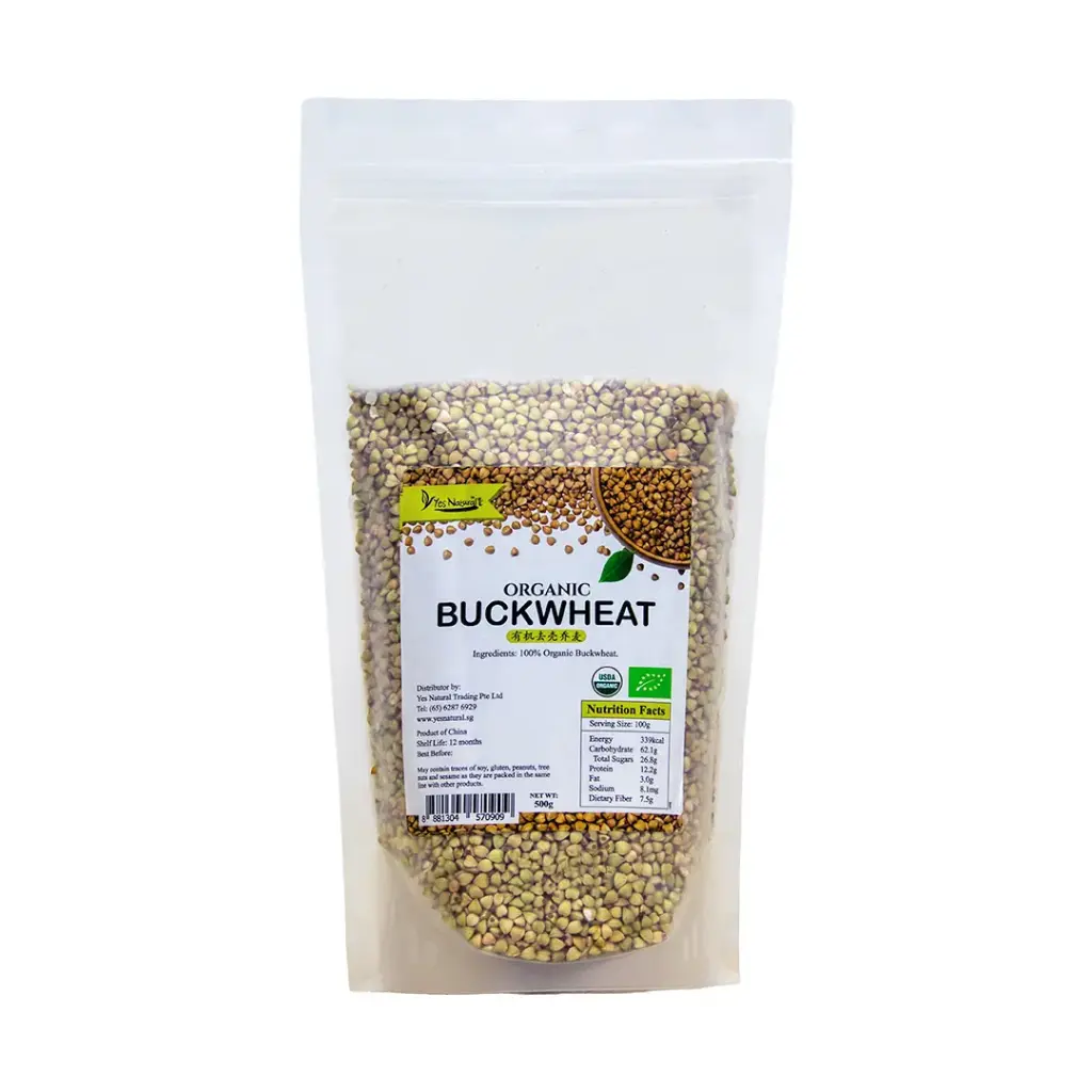[YES NATURAL] Organic Buckwheat (500g)