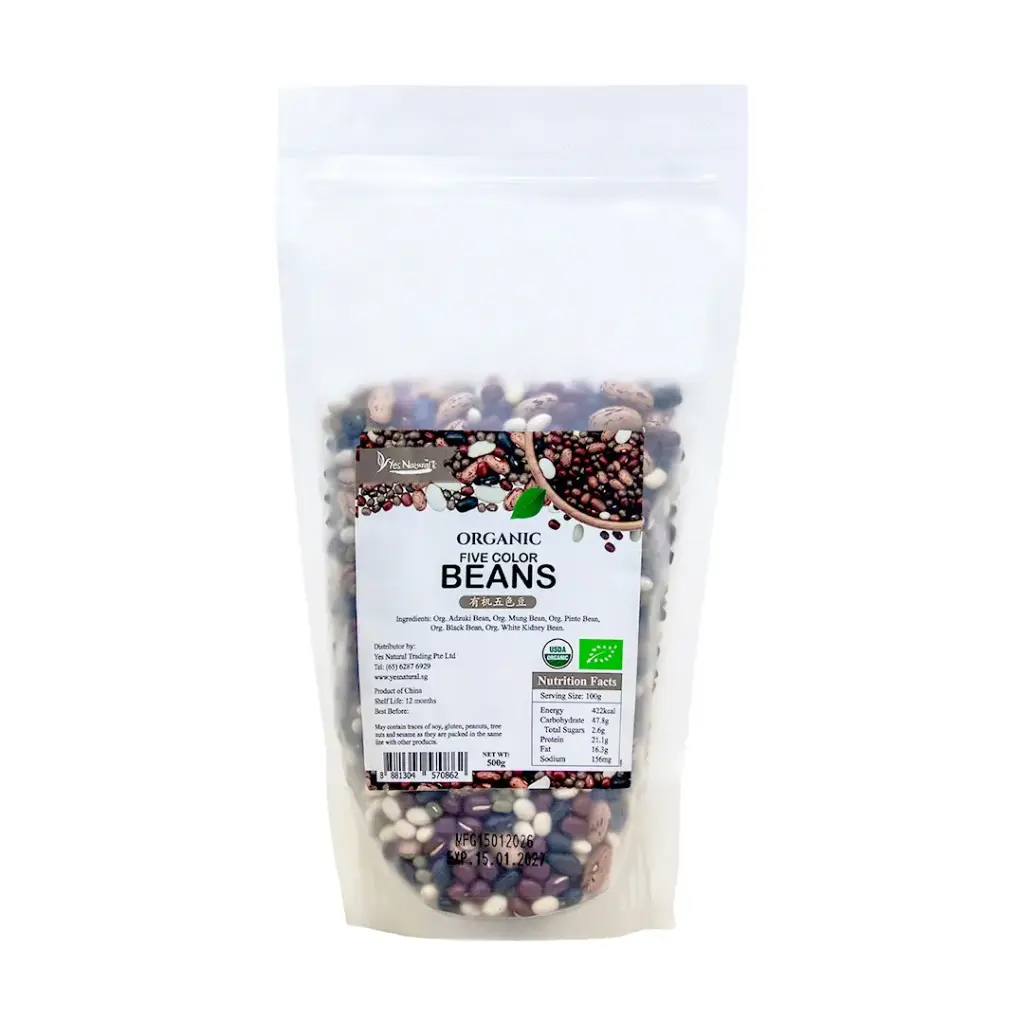 [YES NATURAL] Organic Five Color Beans (500g)