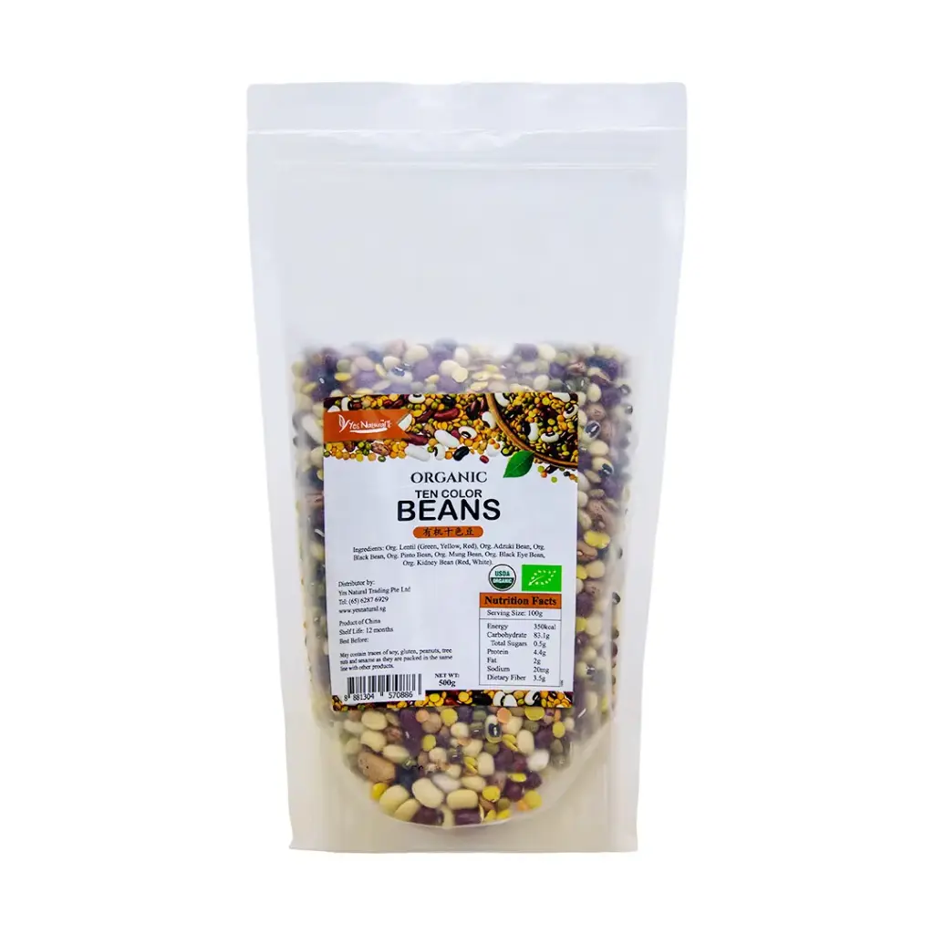 [YES NATURAL] Organic Ten Color Beans (500g)