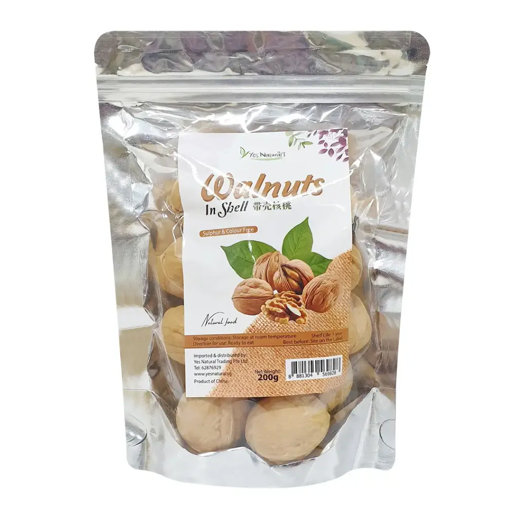 [YES NATURAL] Walnuts in Shell (200g)