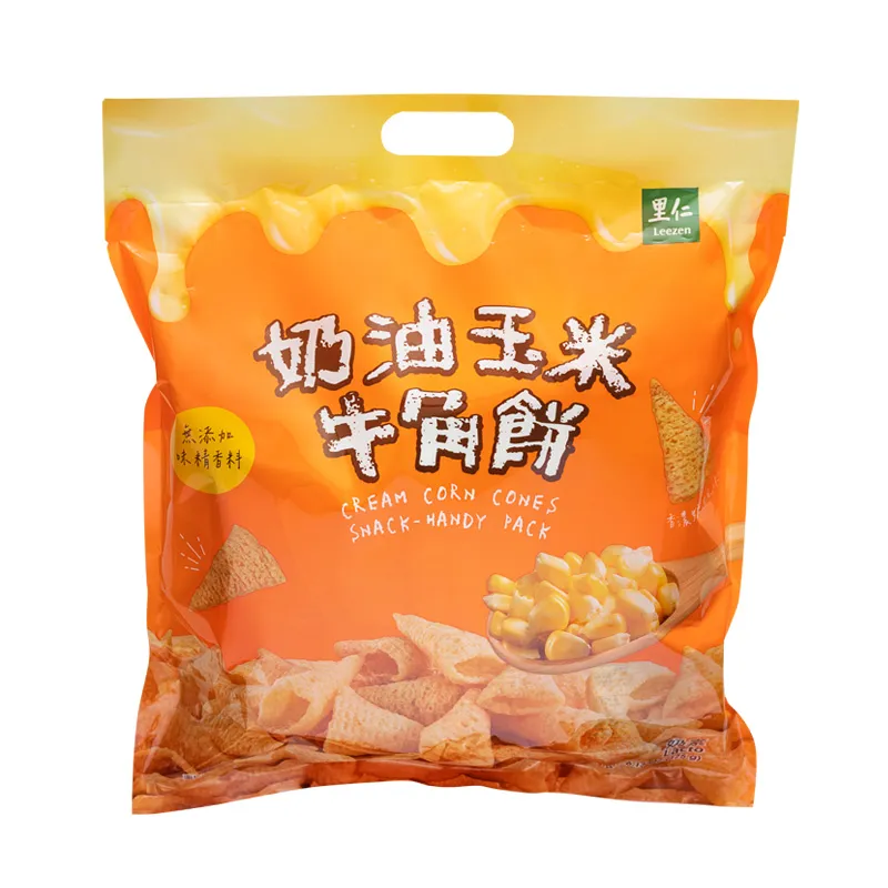 [LEEZEN] Cream Corn Cones Snack - Handy Pack (35g)